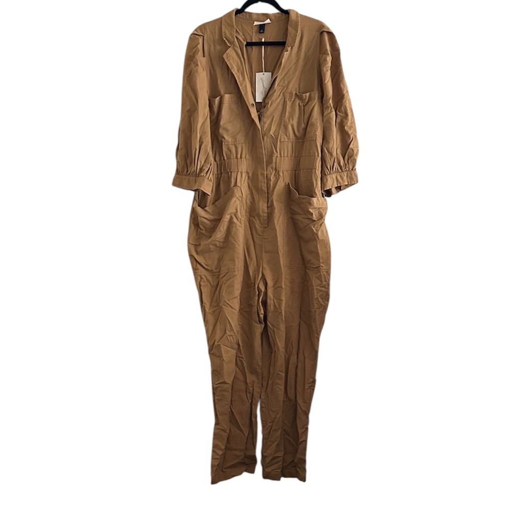 Target Universal Thread Tan Light Brown Jumpsuit … - image 1